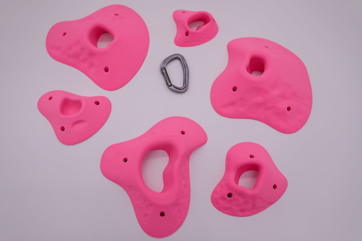 Fuerte Pockets Set, Route-Setter Series, 6 Screw on Climbing Holds