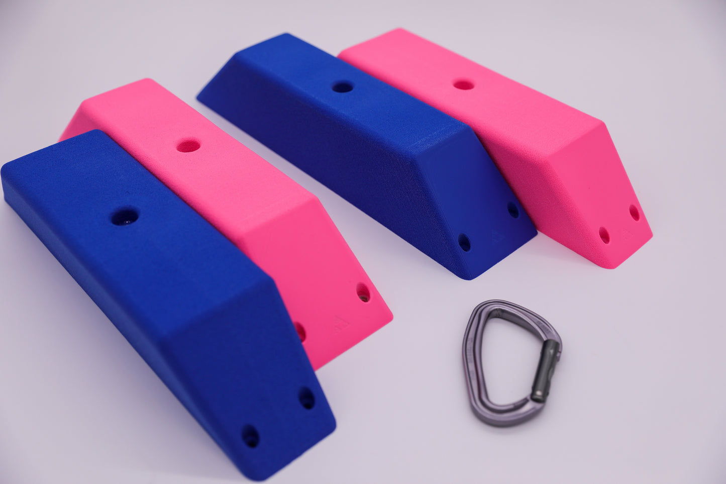 Cubist Pinches, 2 Large Dual Texture Bolt On Climbing Holds