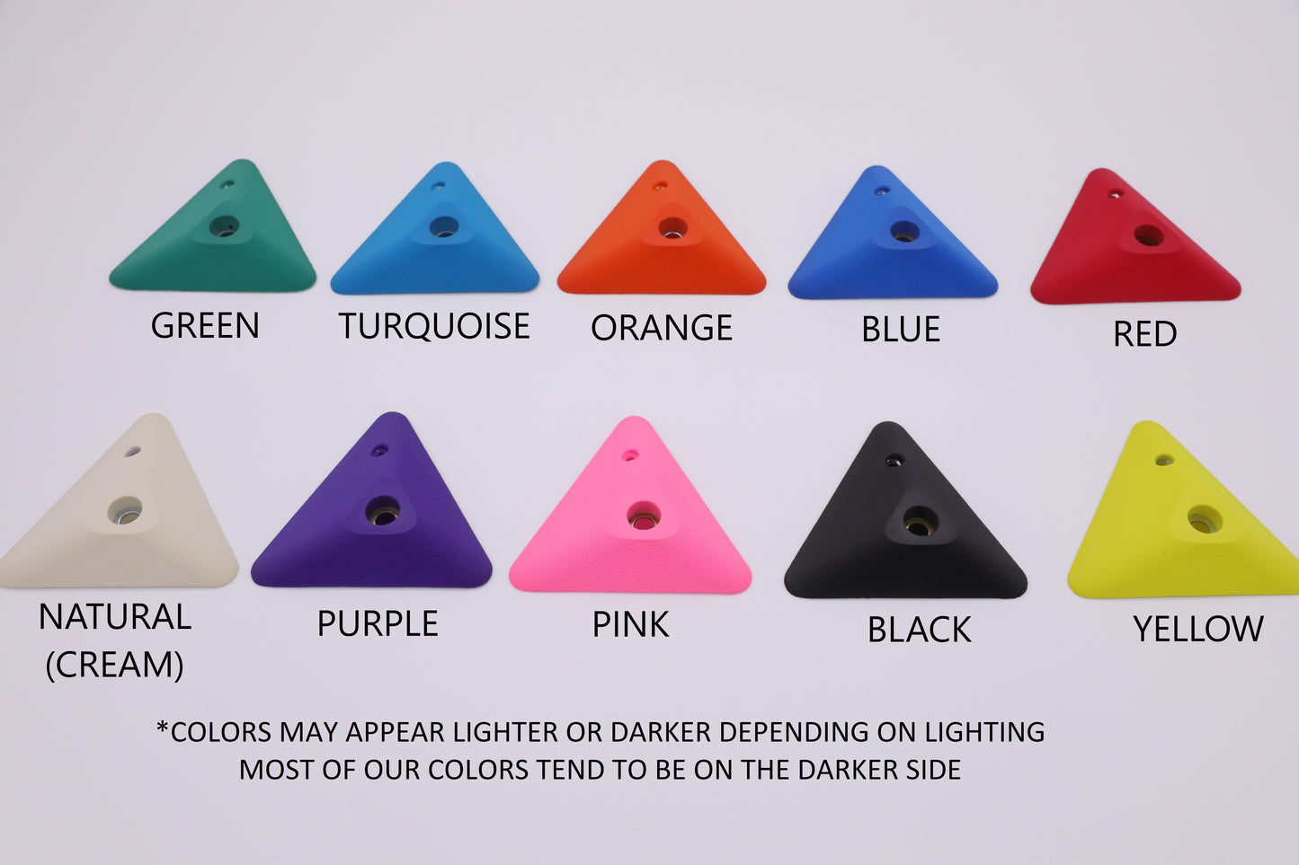 Jugs 12 Piece Bulk Set, Bolt On Climbing Holds