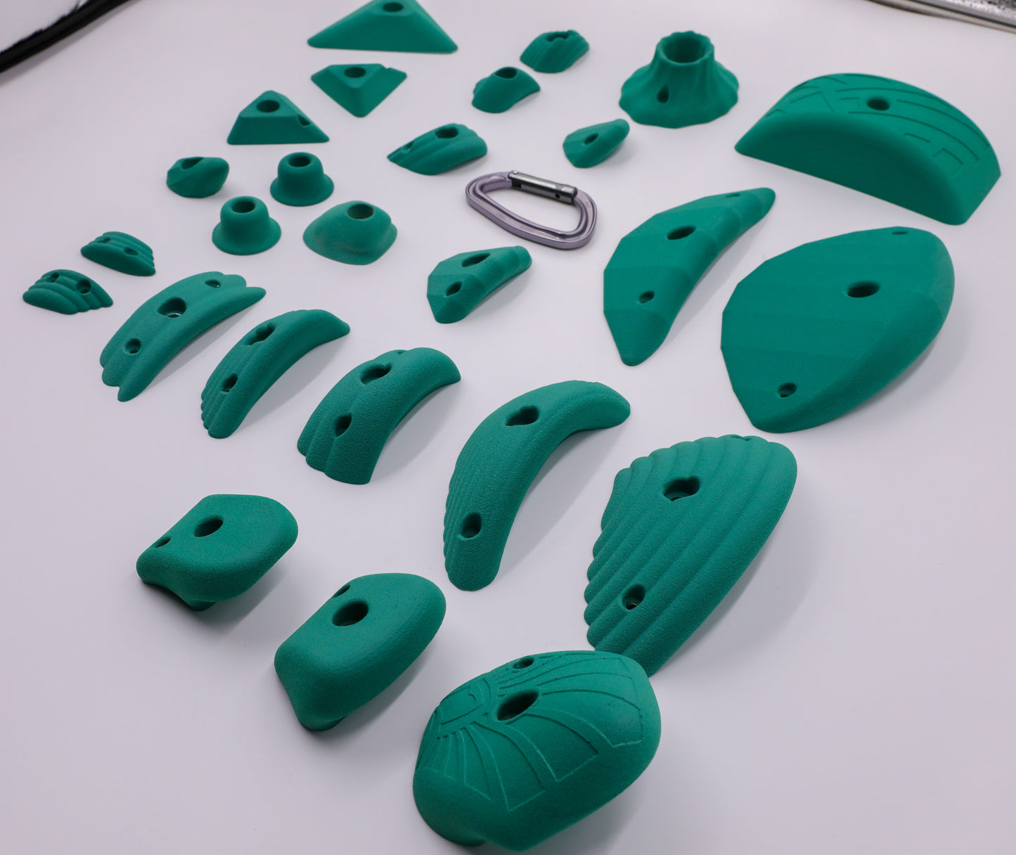 Bolt On Climbing Holds, 26 Piece Advanced Starter Set