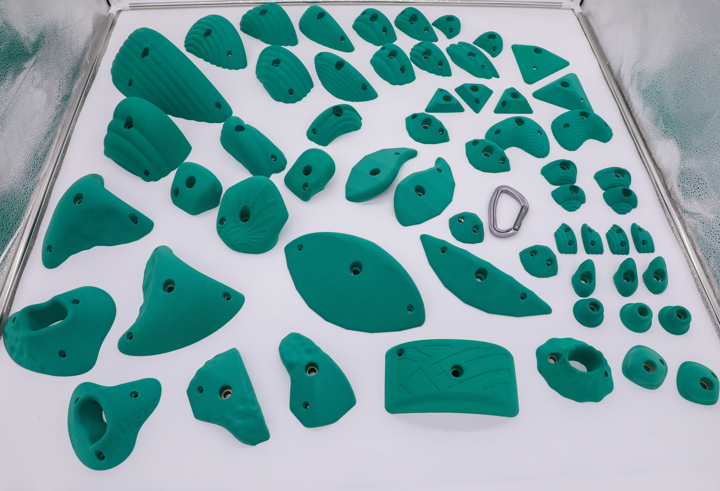 Bolt On Climbing Holds, 60 Piece Mega Homewall Set