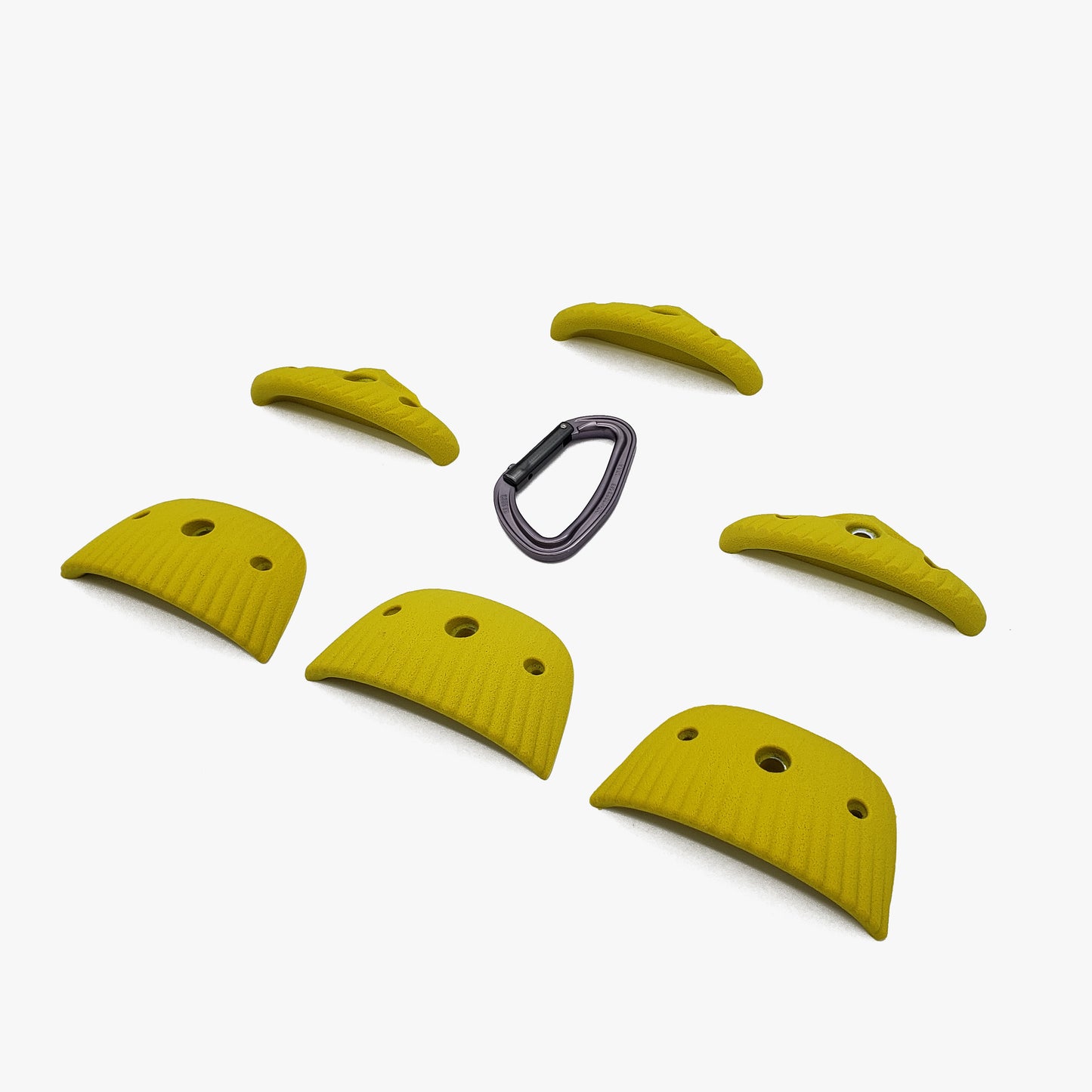 Clamshell Set, 6 Bolt on Climbing Holds