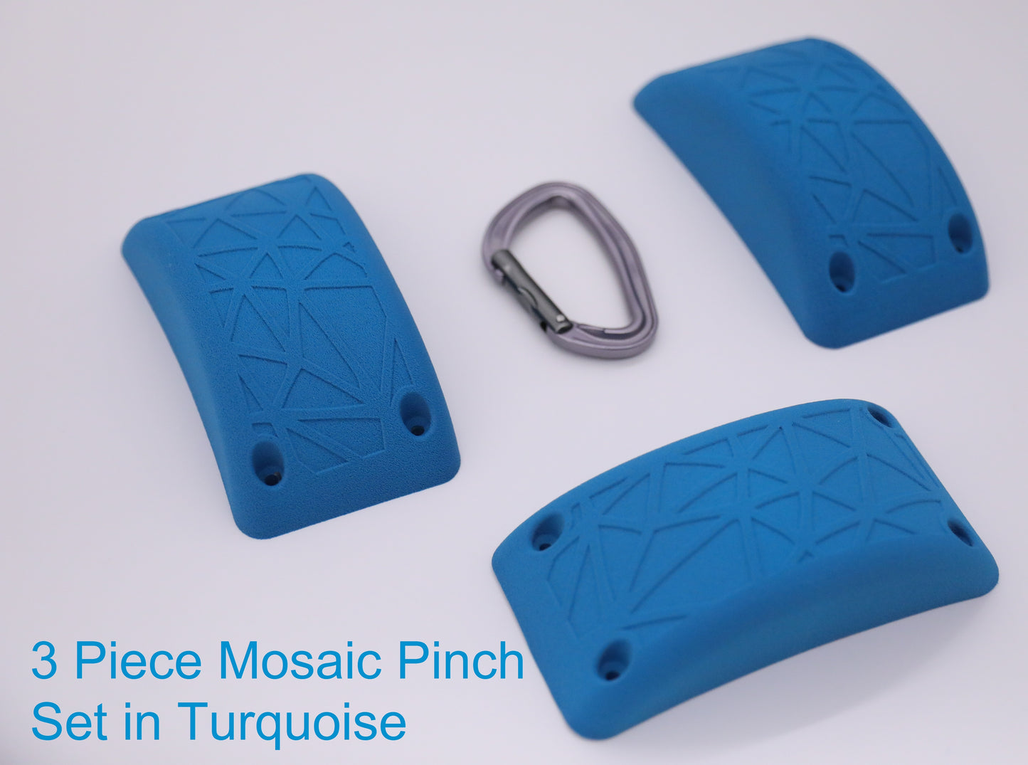 3 Piece Screw On Mosaic Pinch, for use With Wood Screws Only
