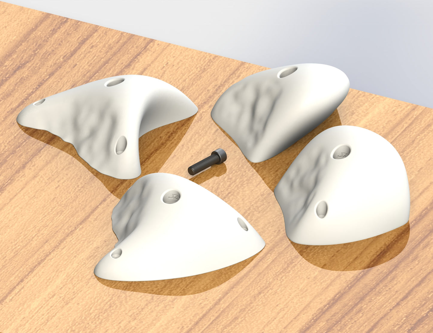 Bolt On Climbing Holds, Symmetrical Fuerte Jugs