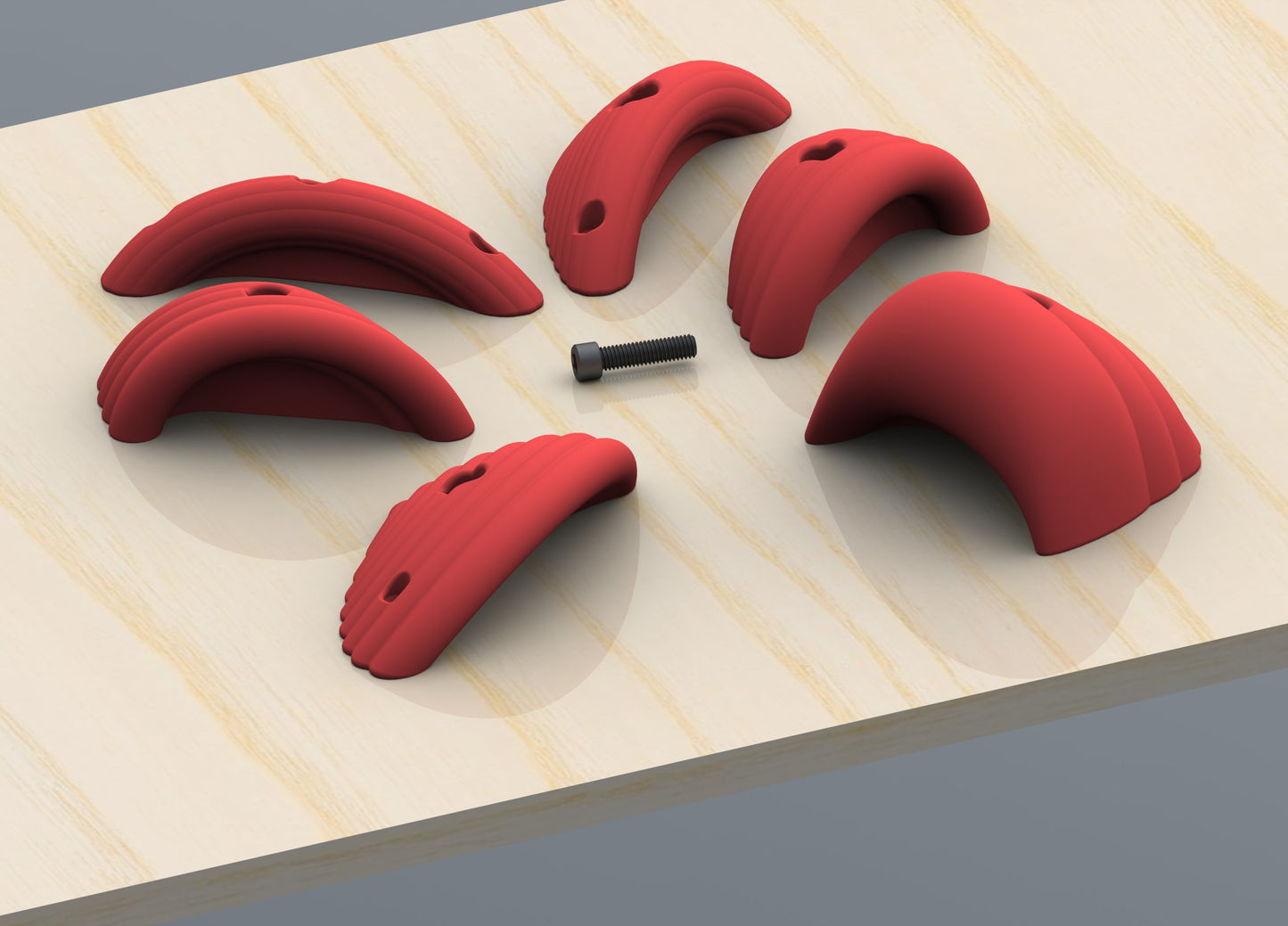 Bolt On Climbing Holds, Swarm Jugs