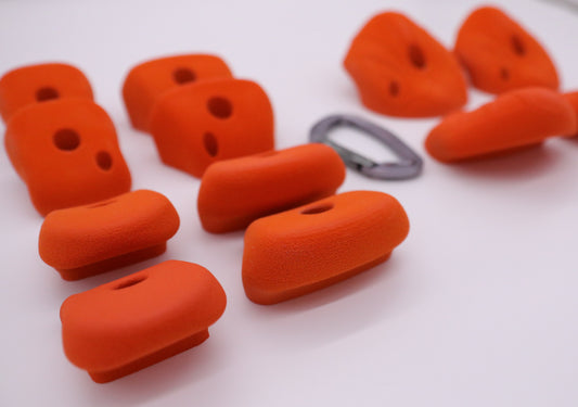 Jugs 12 Piece Bulk Set, Bolt On Climbing Holds