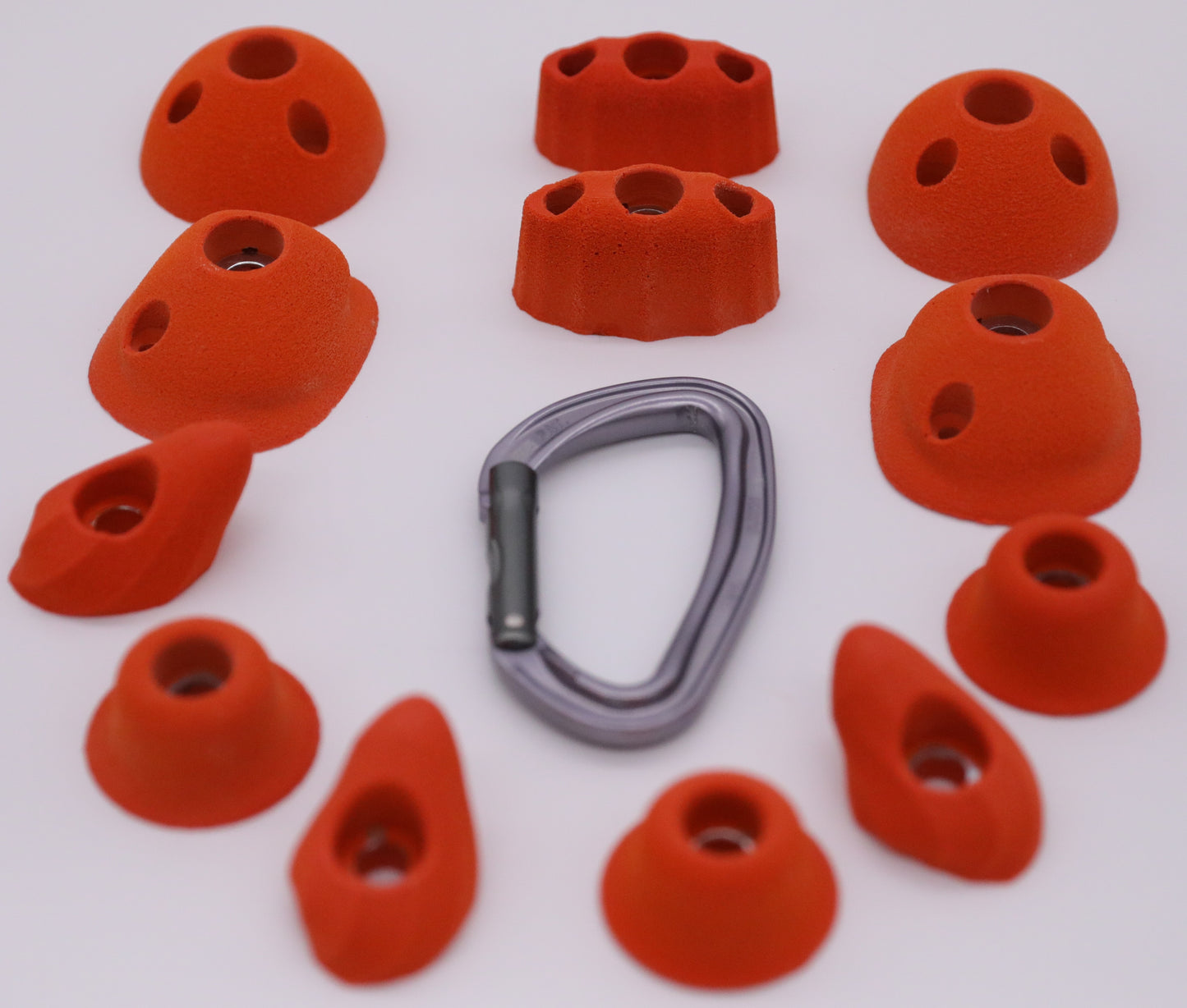 Footholds Set, 12 Bolt On Climbing Holds