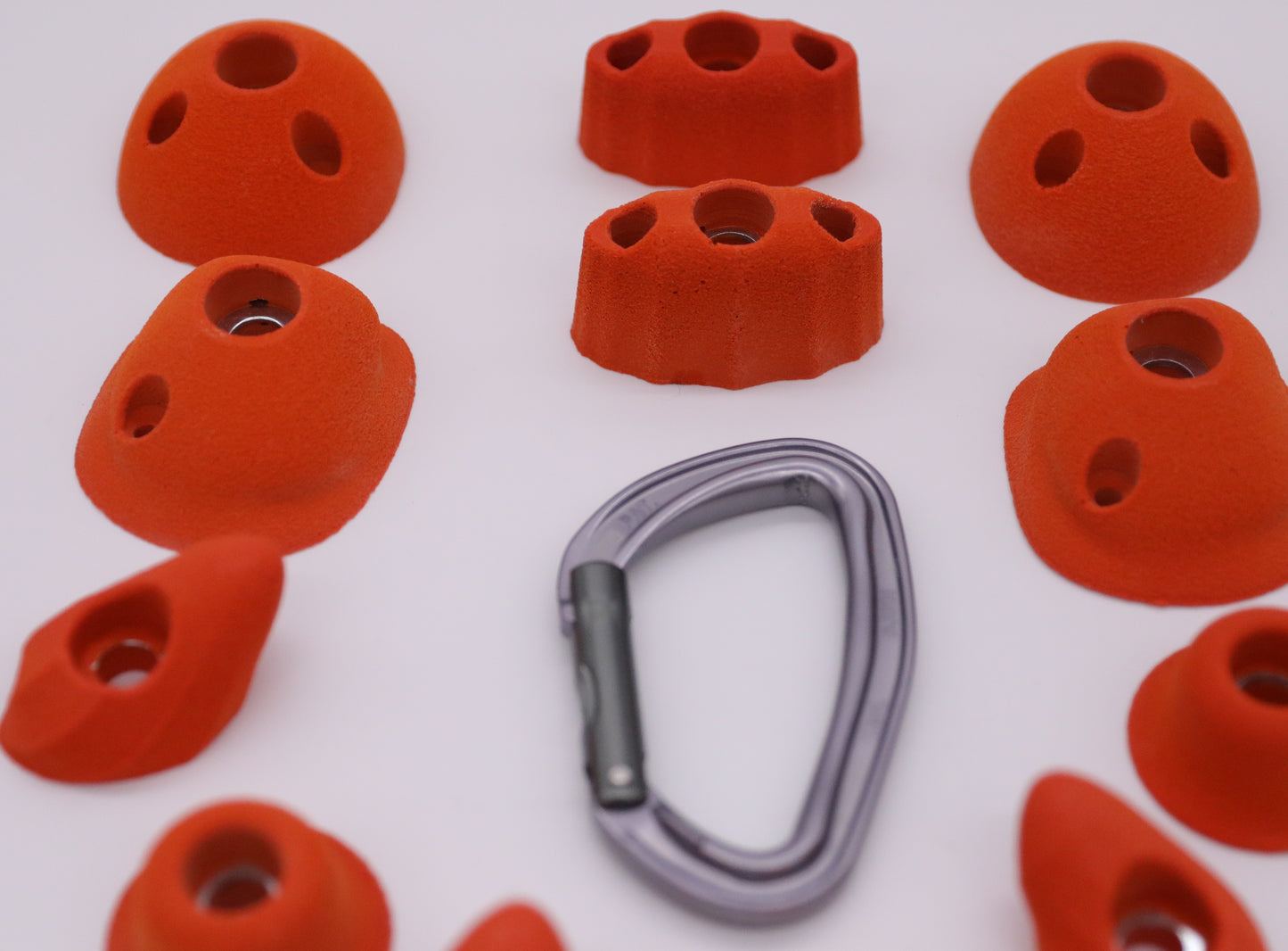 Footholds Set, 12 Bolt On Climbing Holds