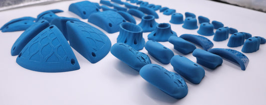 52 Piece Ultimate Screw On Climbing Hold Set, for use With Wood Screws Only