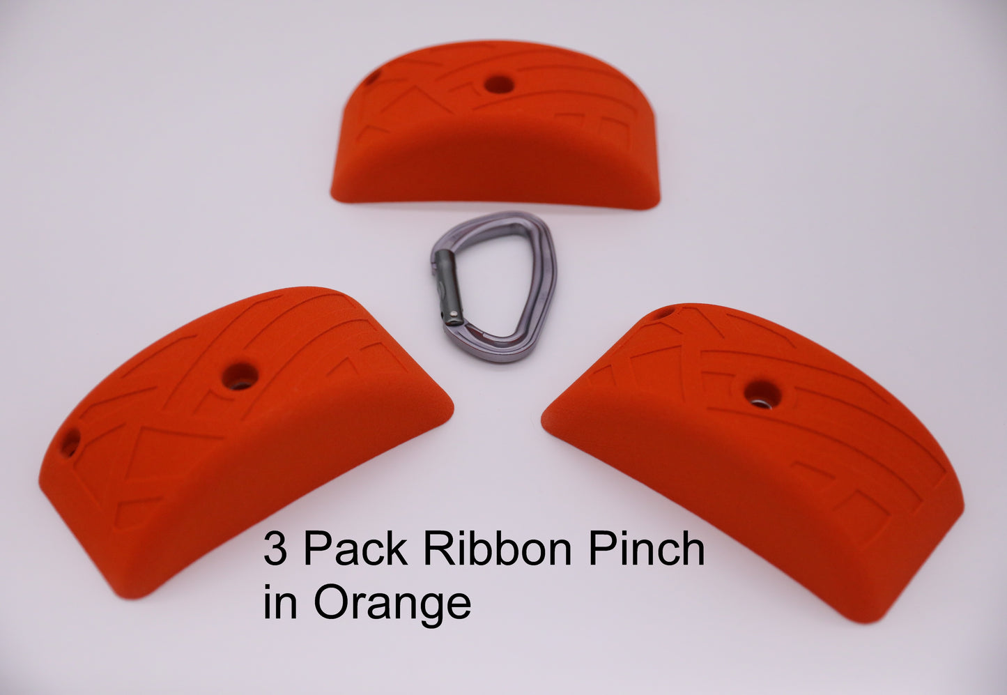 Ribbon Pinch Pack, 3 Bolt On Climbing Holds