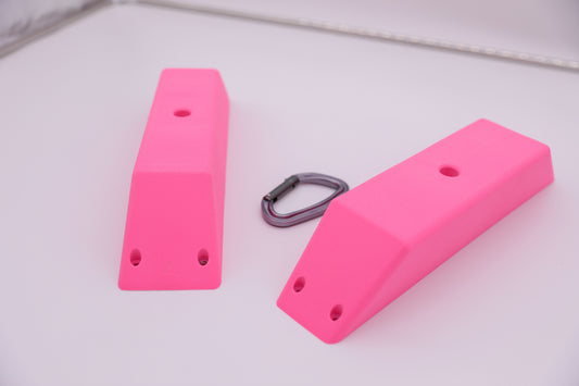 Cubist Pinches, 2 Large Dual Texture Bolt On Climbing Holds