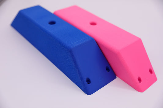 Cubist Pinches, 2 Large Dual Texture Bolt On Climbing Holds