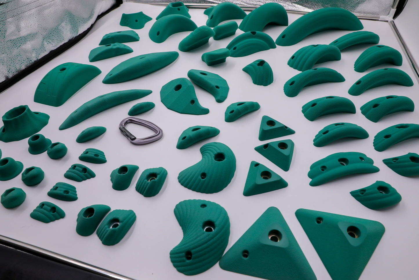 Bolt On Climbing Holds, 60 Piece Mega Homewall Set