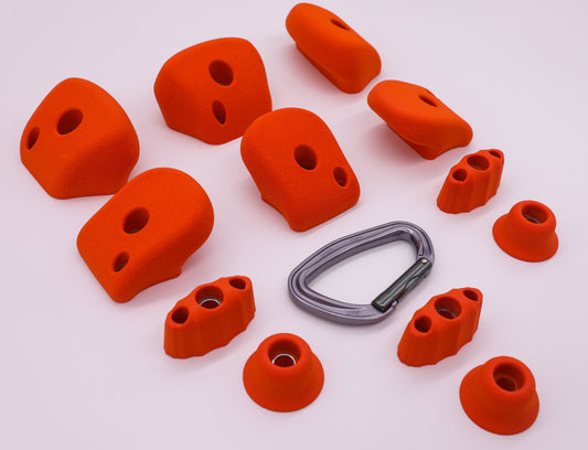 Bolt On Climbing Holds, Basic Beginners and Kids Set