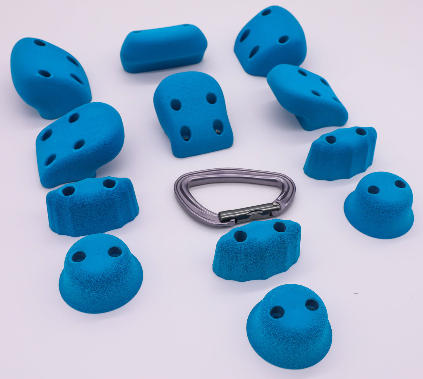 Beginners and Kids Basic Climbing Hold Set, Screw On Climbing Holds