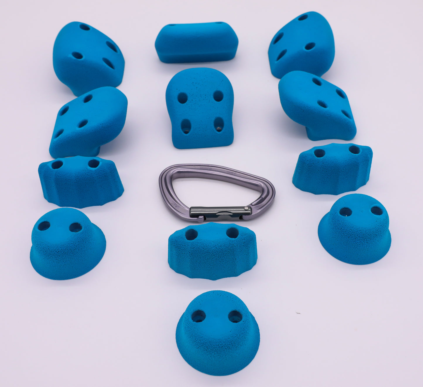 Beginners and Kids Basic Climbing Hold Set, Screw On Climbing Holds