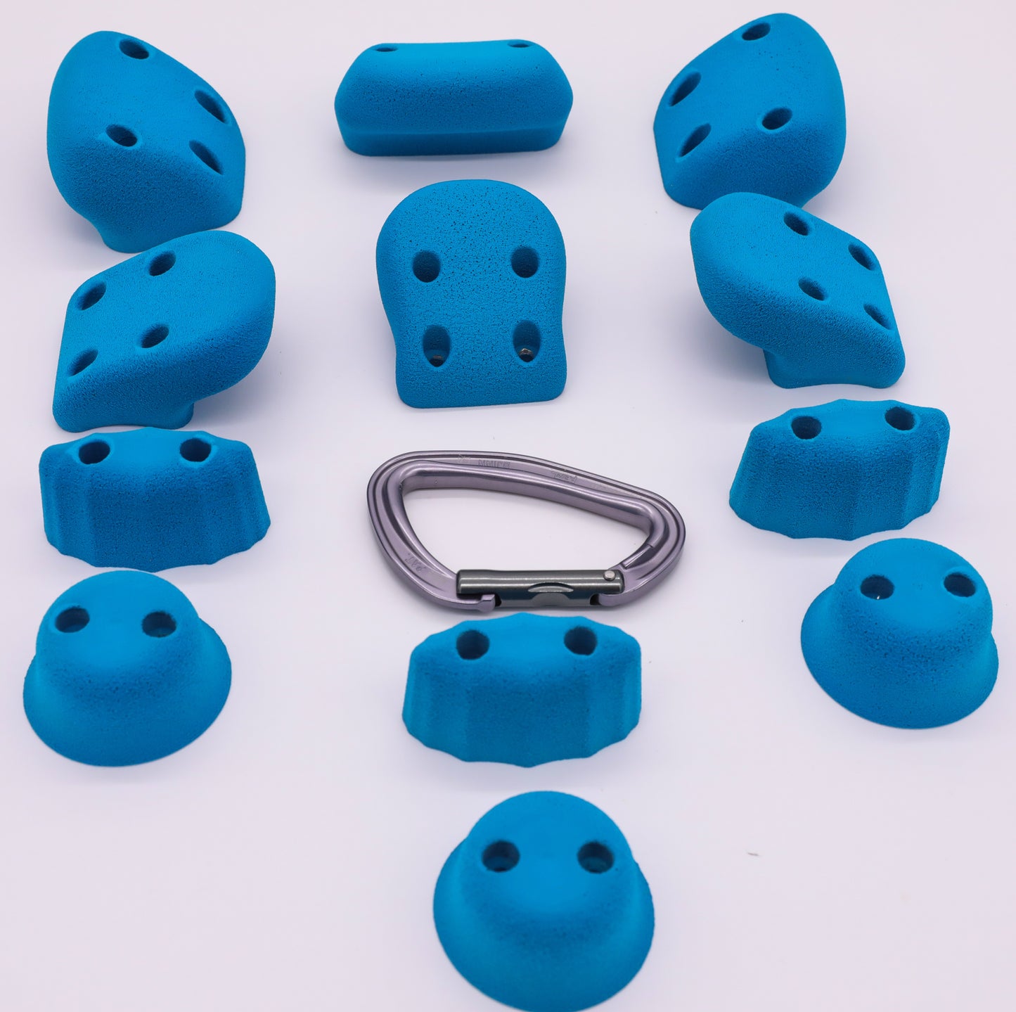 Beginners and Kids Basic Climbing Hold Set, Screw On Climbing Holds