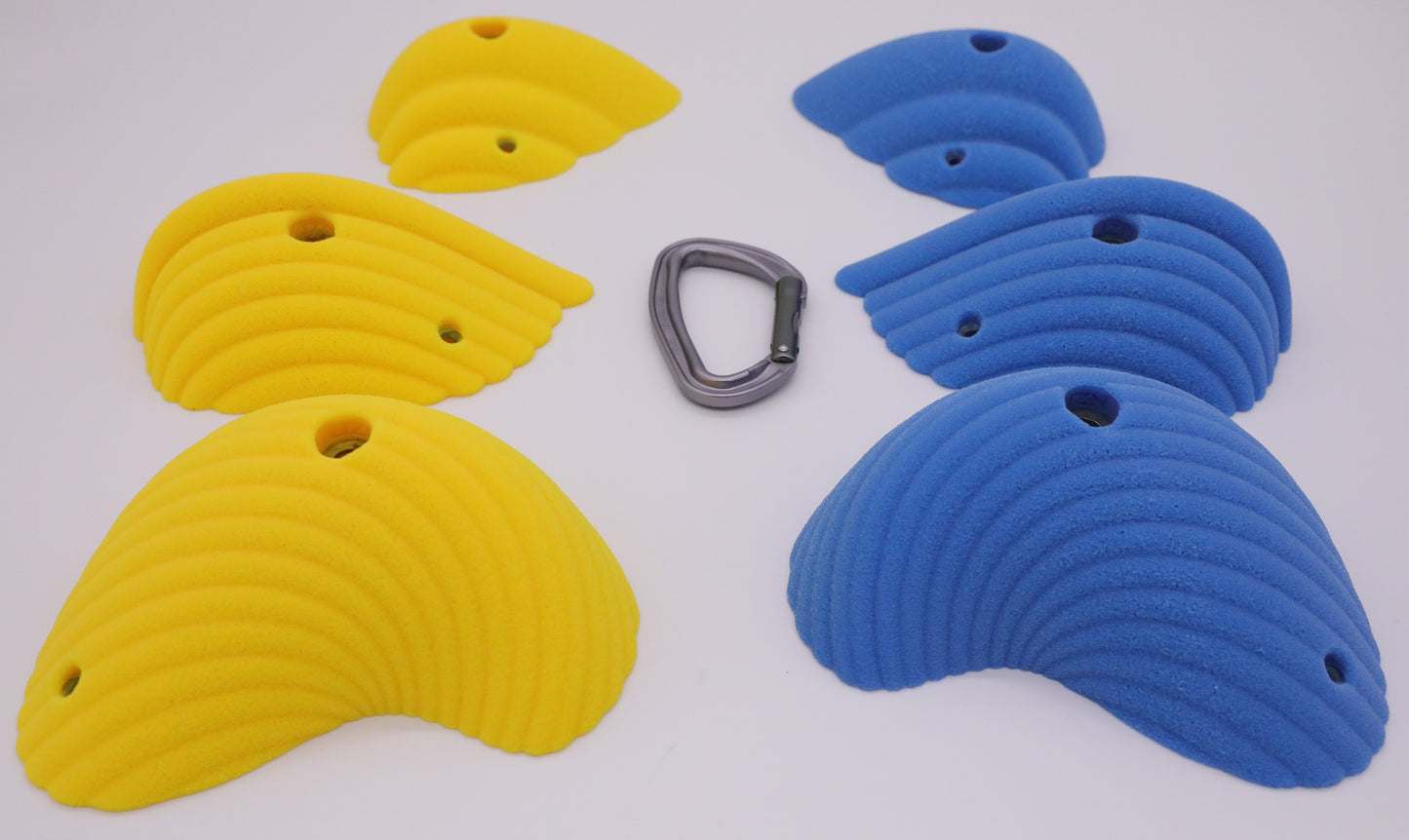 Swarm Large Foot Holds / Mini Slopers Symmetrical Set