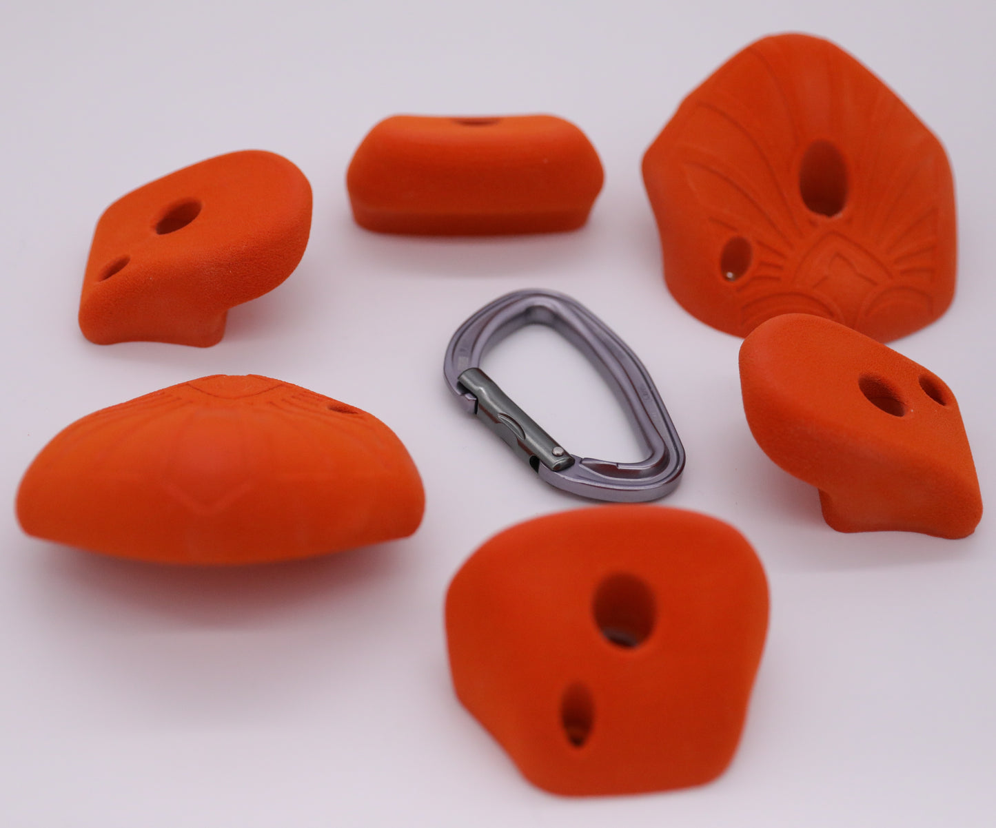 Jugs 6 Piece Set, Bolt On Climbing Holds