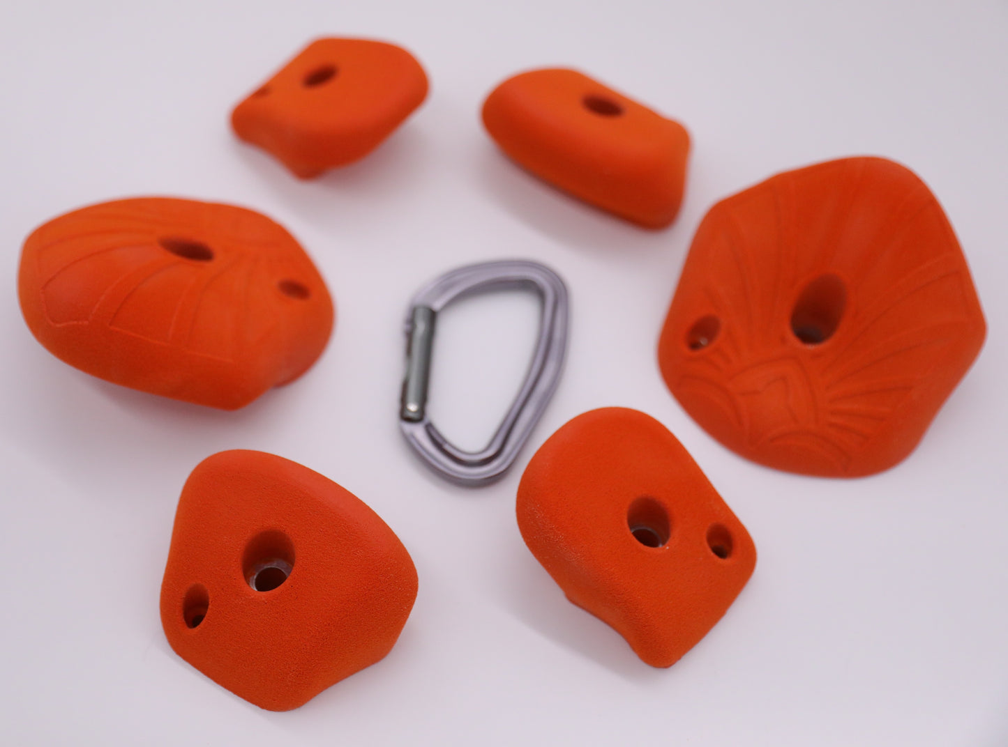 Jugs 6 Piece Set, Bolt On Climbing Holds