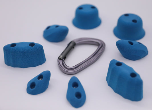 Climbing Holds, Foot Holds 8 Piece Screw On Set B
