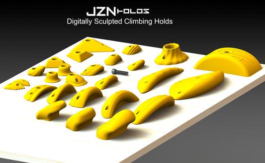 Bolt On Climbing Holds, 26 Piece Advanced Starter Set